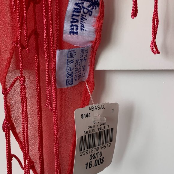 NWT Coral Sarong / Shawl - Picture 3 of 4